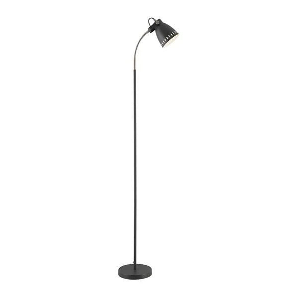 Nova Floor Lamp in Antique Brass, Black, Blue, Grey, Nickel, Pink or White