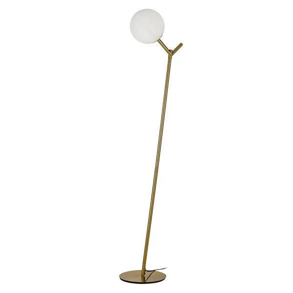 Ohh Floor Lamp in Antique Gold or Black