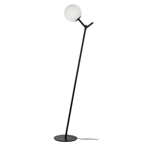 Ohh Floor Lamp in Antique Gold or Black