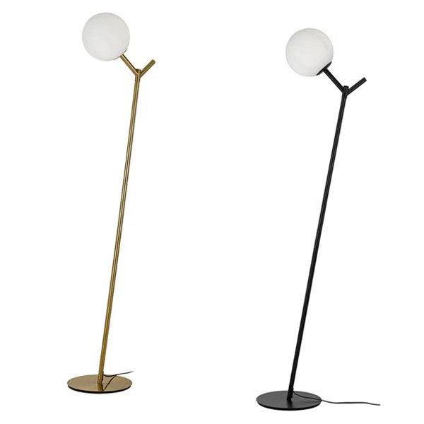 Ohh Floor Lamp in Antique Gold or Black