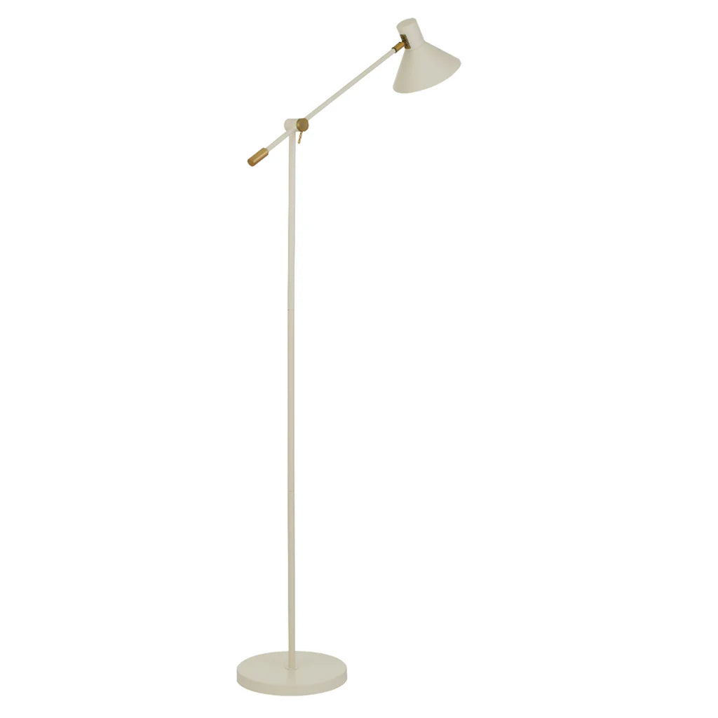 Olav Floor Lamp in Beige, Black, Green, orange