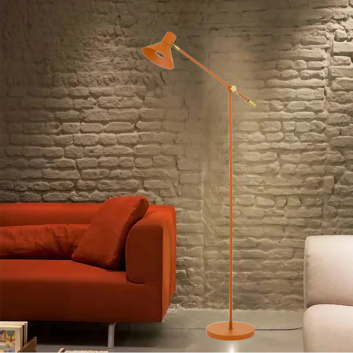 Olav Floor Lamp in Beige, Black, Green, orange