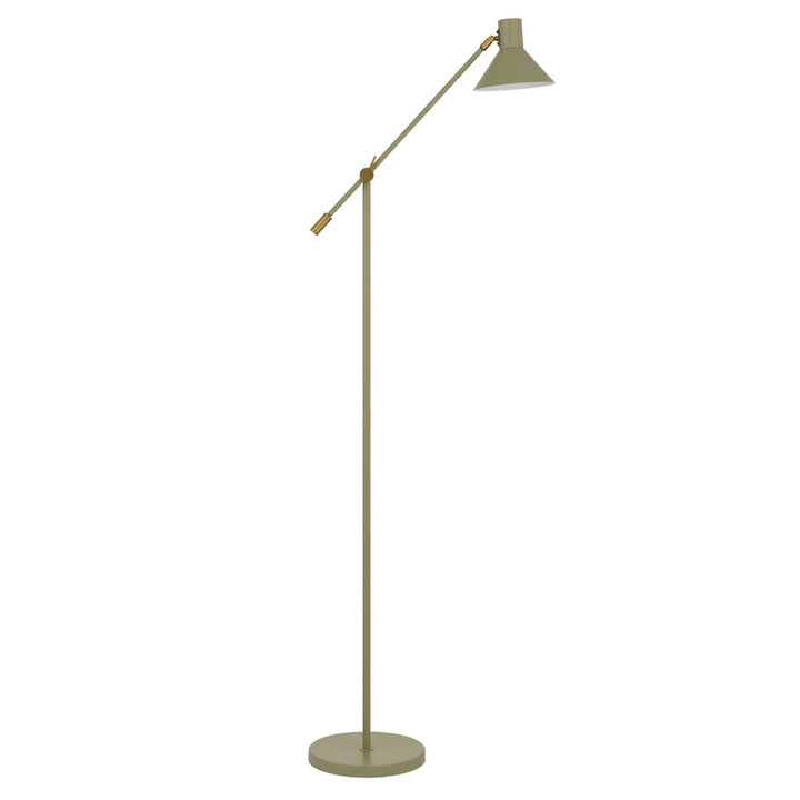 Olav Floor Lamp in Beige, Black, Green, orange