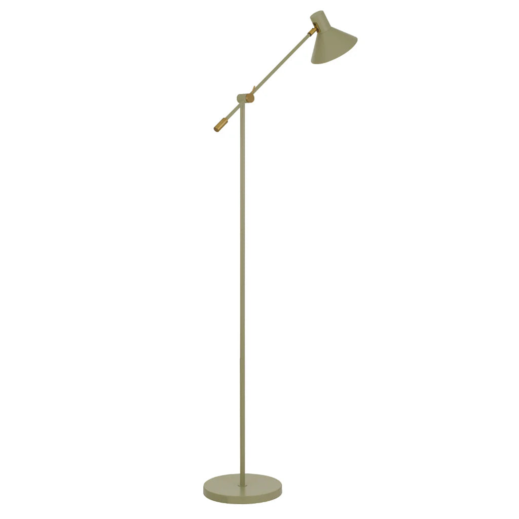 Olav Floor Lamp in Beige, Black, Green, orange