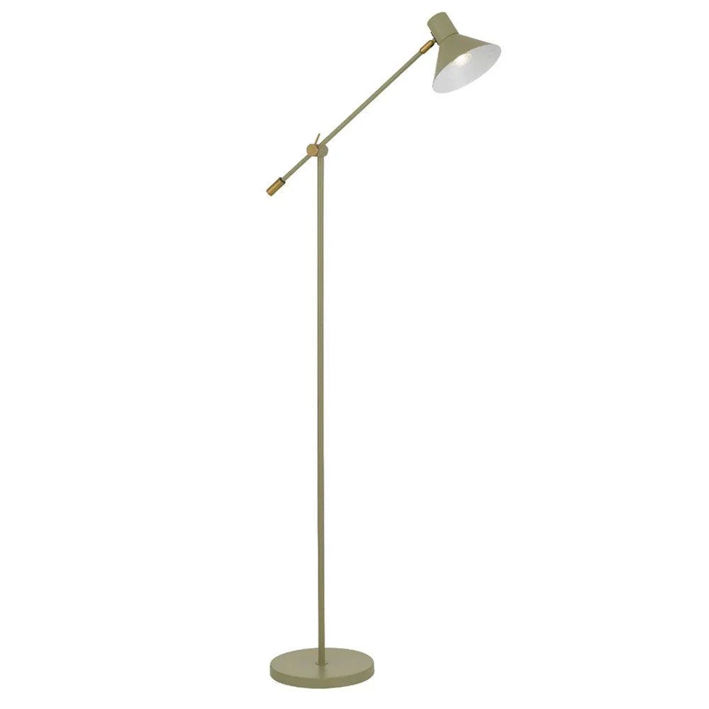 Olav Floor Lamp in Beige, Black, Green, orange