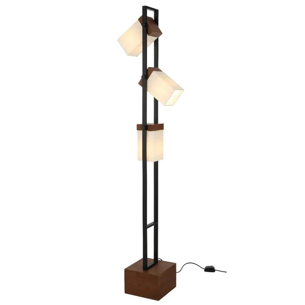 Osada Floor Lamp 3Lt in Black