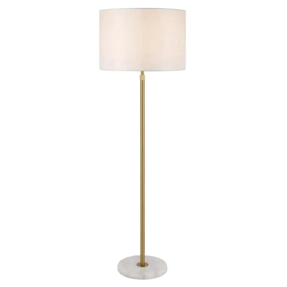 Placin Floor Lamp in Antique Gold or Bronze