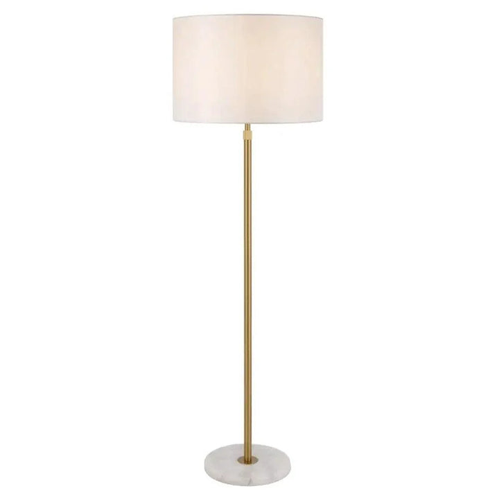 Placin Floor Lamp in Antique Gold or Bronze