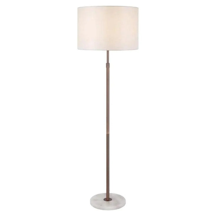 Placin Floor Lamp in Antique Gold or Bronze