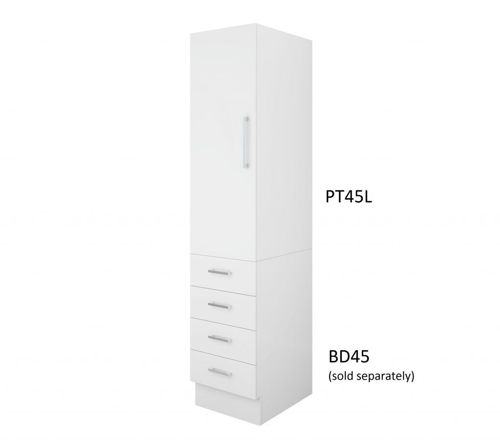 Pantry Topper 45cm Left Hand Hinge