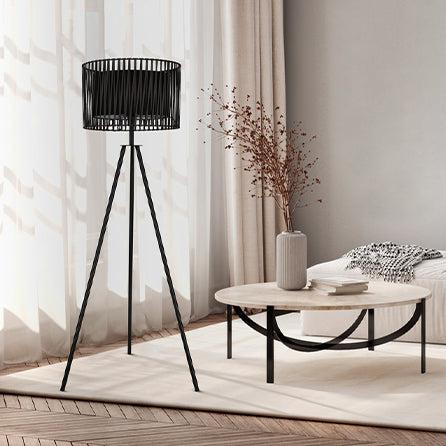 Parker Floor Lamp in Matt Black