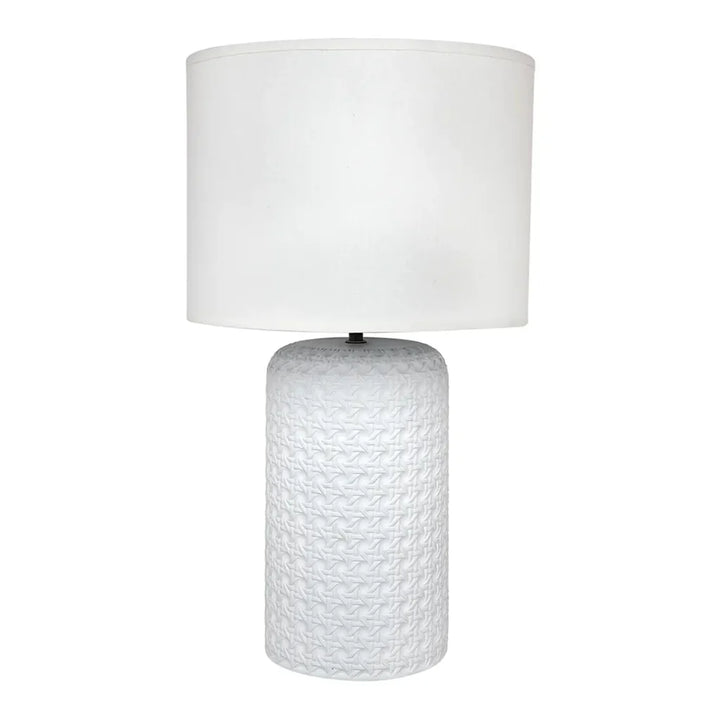 Patronga Table Lamp White, Natural 13311, 13320 Cafe Lighting