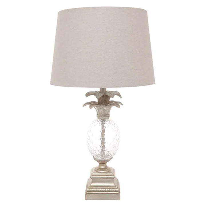 Pineapple Table Lamp Antique Silver, Antique Gold 11628, 11676 Cafe Lighting