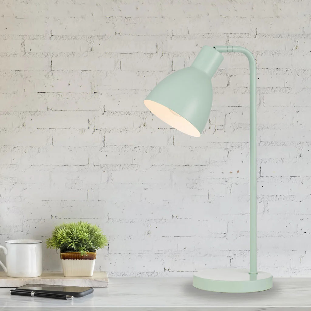 Pivot Table Lamp in Black, Gold, Green, Pink or White