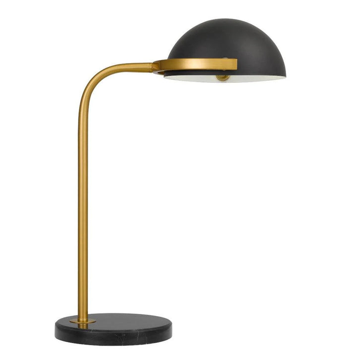 Pollard Table Lamp in Black/Antique Gold