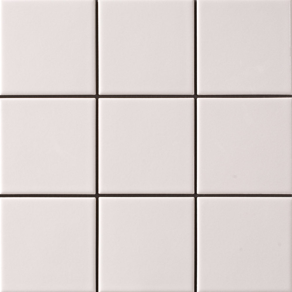 Porcelain Mosaic White Matt 22x145mm