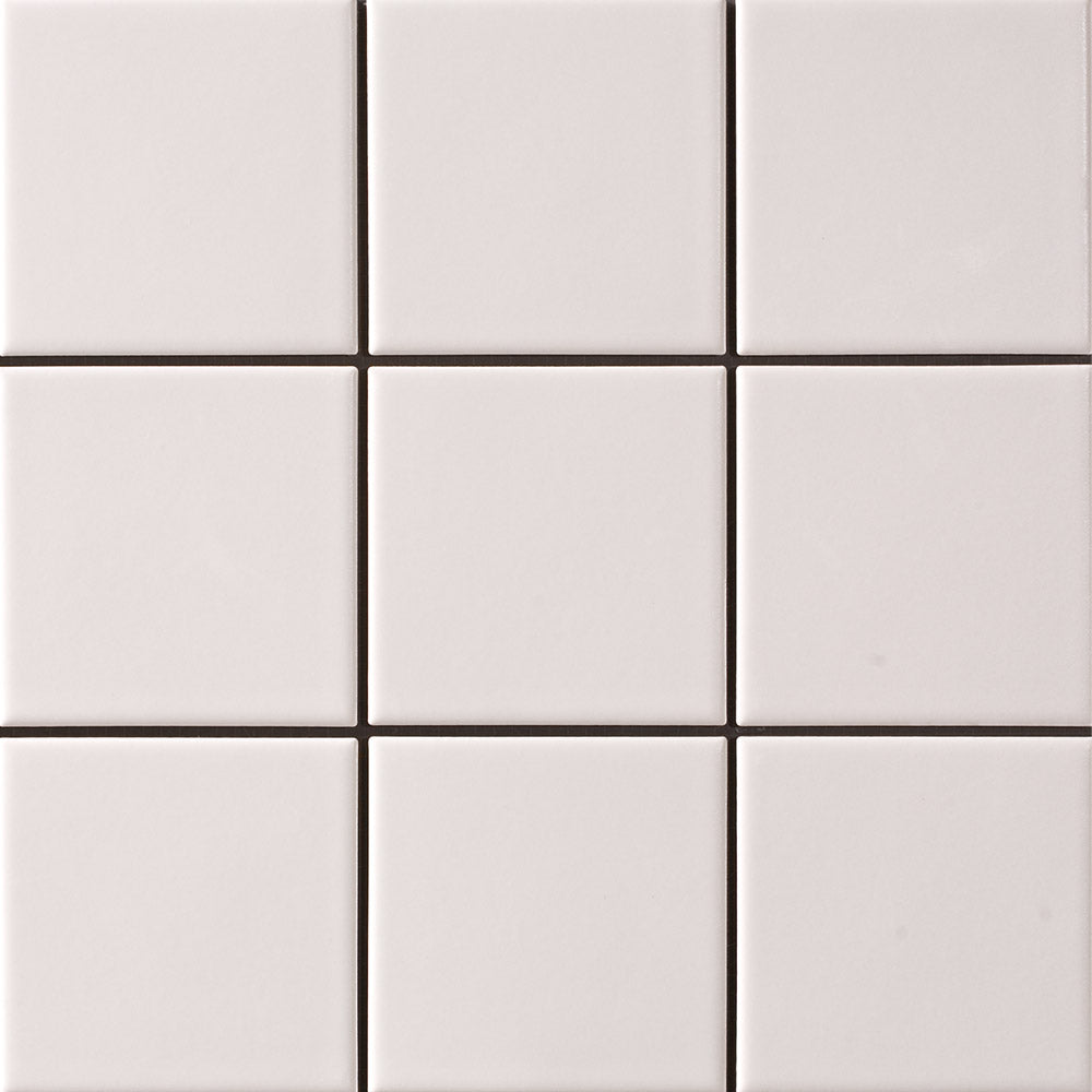 Porcelain Mosaic White Matt 22x145mm | Elegant Matt Finish Tiles for Contemporary Interiors