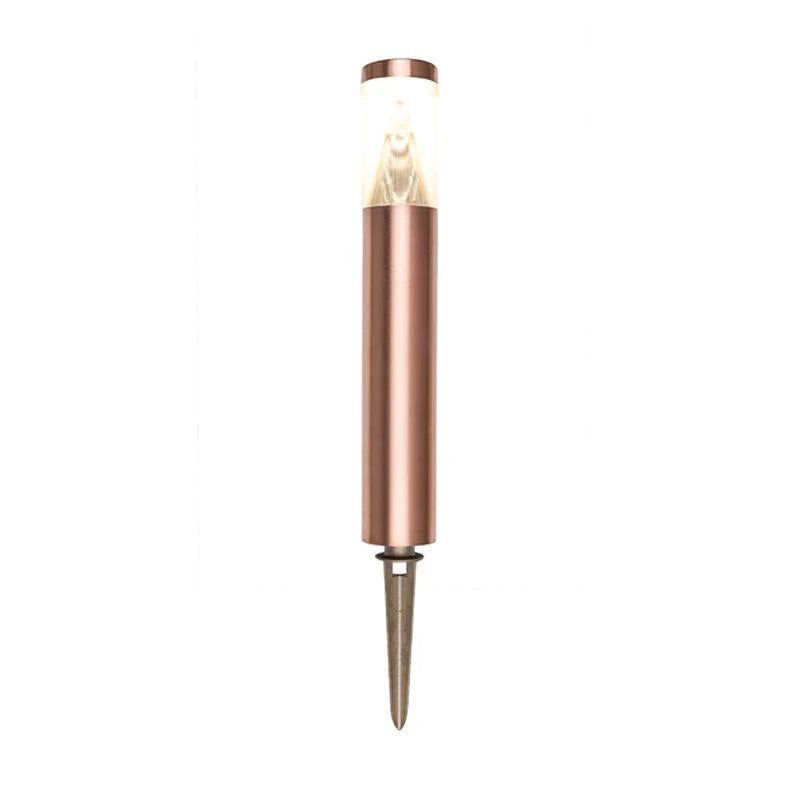 Portus LED Spike Bollard Light 62 in Copper