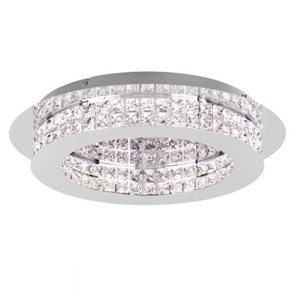 Principe LED Close To Ceiling Light 10Lt/14Lt in Chrome or Gold Crystal