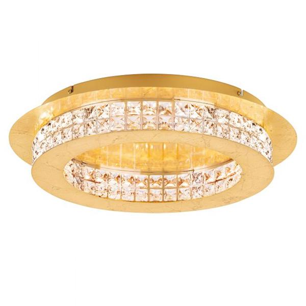 Principe LED Close To Ceiling Light 10Lt/14Lt in Chrome or Gold Crystal