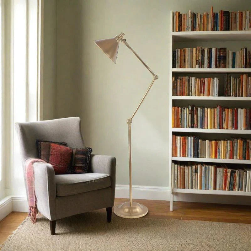 Provence Floor Lamp E27 in Brass/Bronze/Nickel Elstead Lighting - ELS.PV-FL