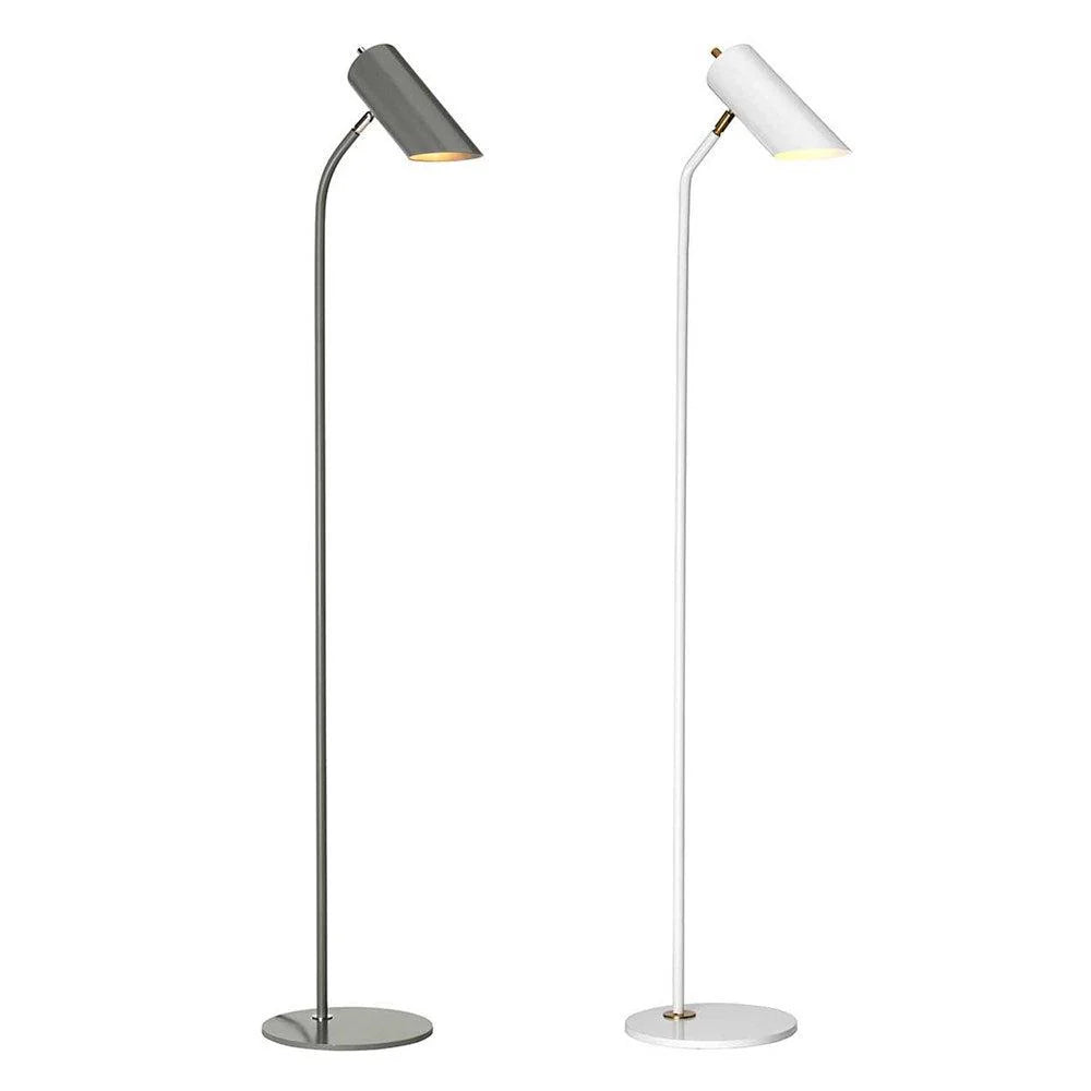 Quinto Floor Lamp in Dark Grey or White