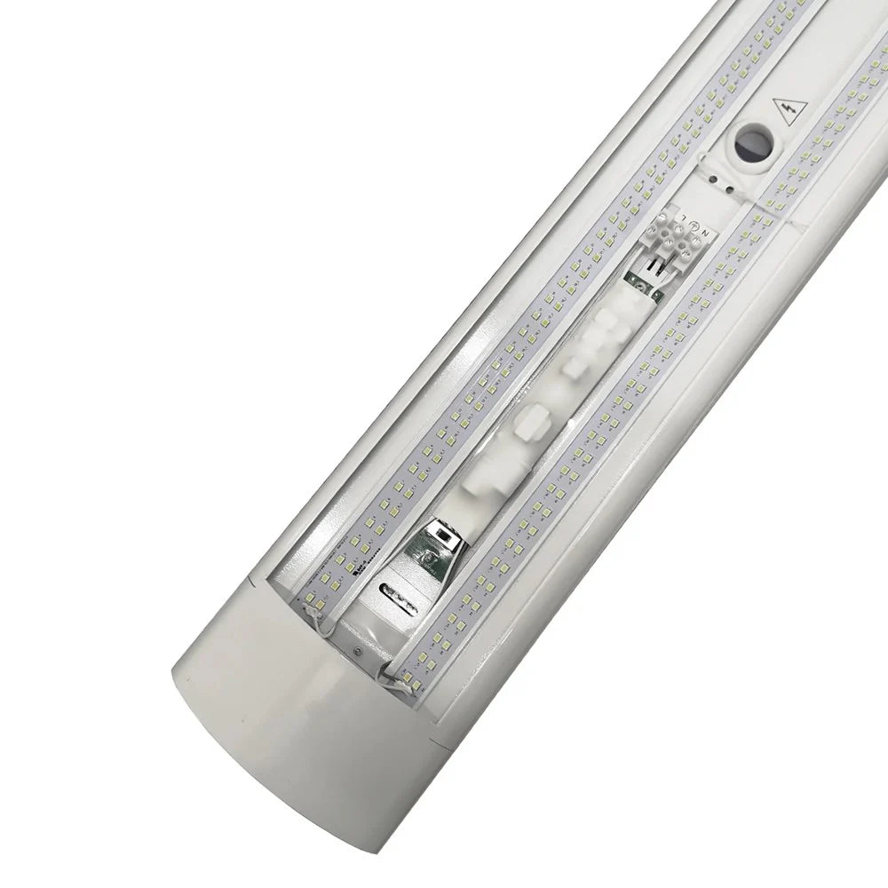 Razor Surface Mounted LED Batten Light (Wide) CCT 18w, 36w White