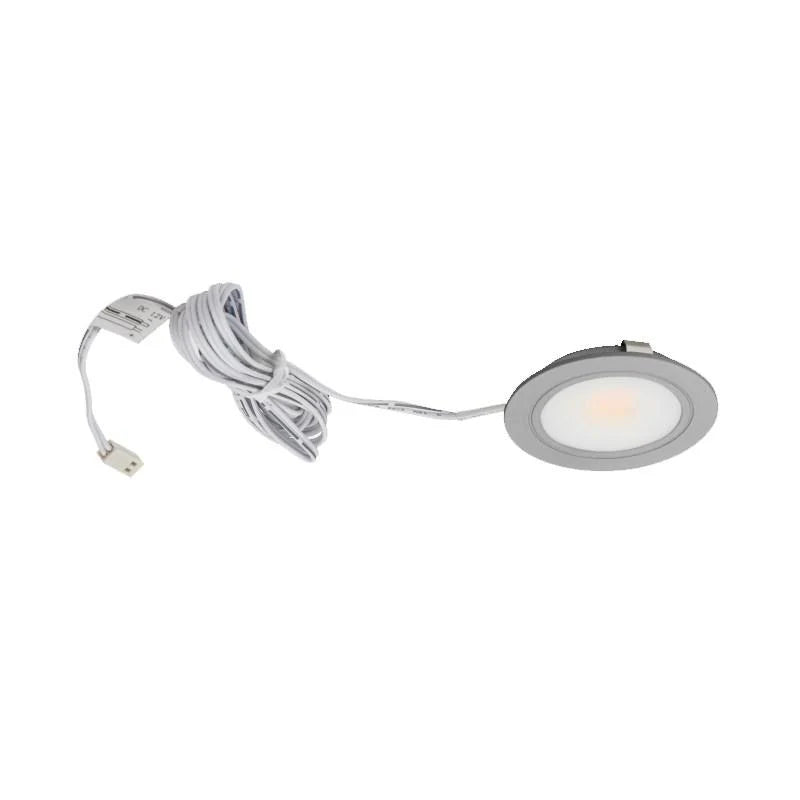 Recessed LED 3w 3000k in Silver Superlux Lighting - SLED-UC3-SI