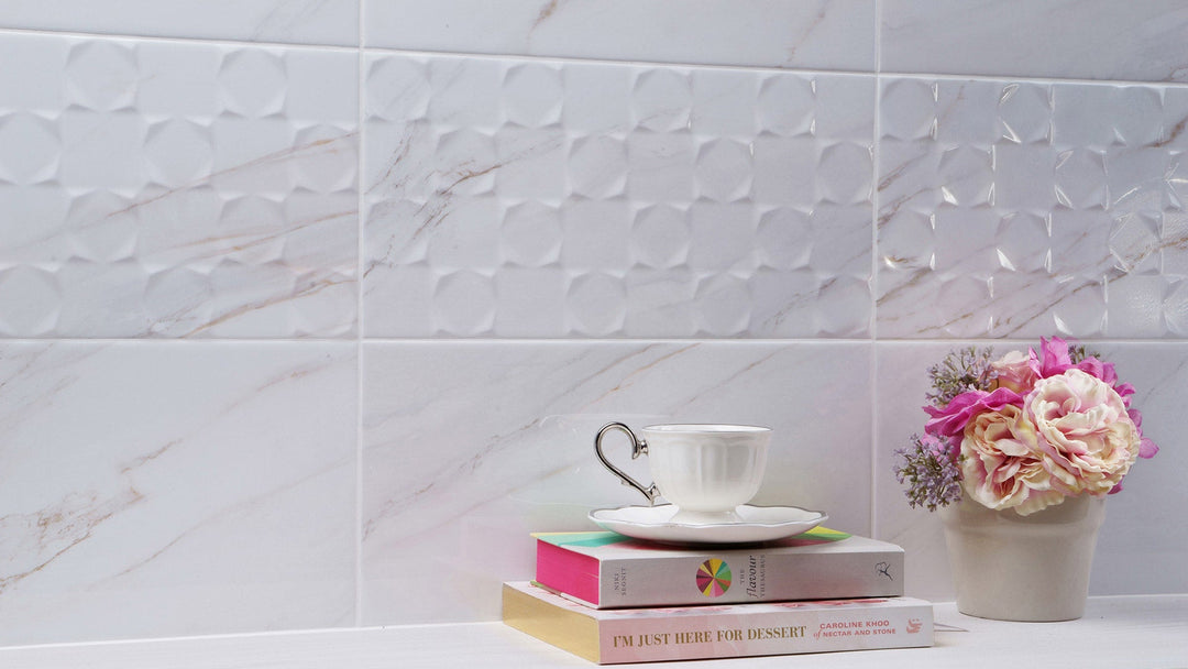 Romani Cardiff Bianco 200x400mm - Wall Tile