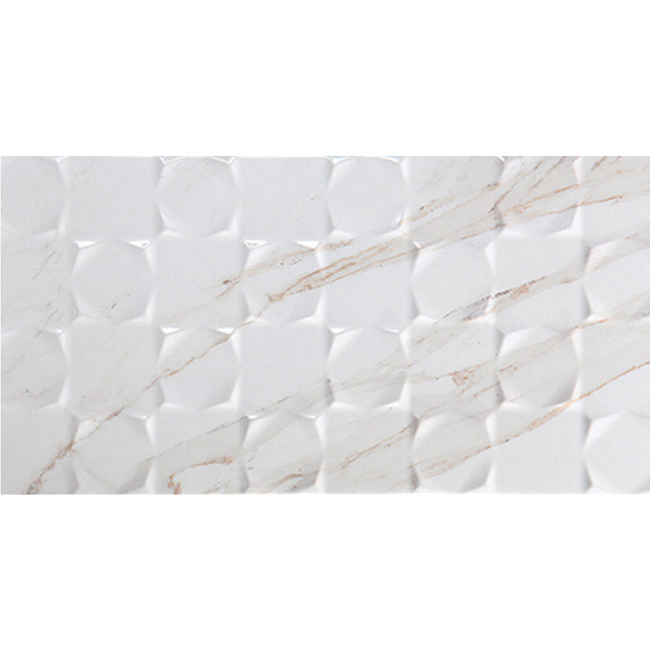 Romani Cardiff Bianco 200x400mm - Wall Tile