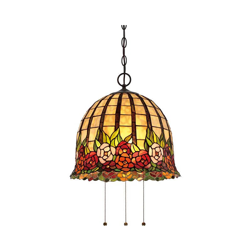 Rosecliffe 3Lt Pendant Light E27 in Imperial Bronze Elstead Lighting - ELS.QZ-ROSECLIFFE-P