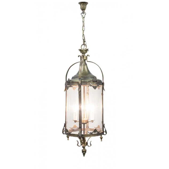 Rubens Chandelier in Antique Brass