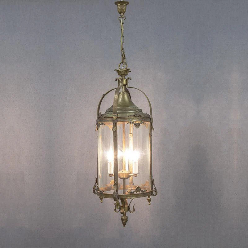 Rubens Chandelier in Antique Brass