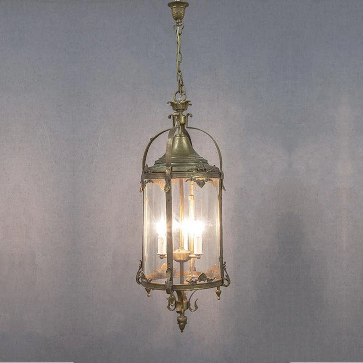 Rubens Chandelier in Antique Brass