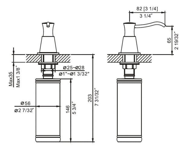 SOAP DISPENSER 60030002501