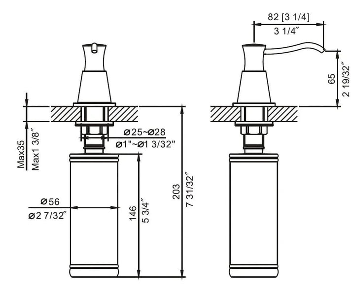 SOAP DISPENSER 60030002509