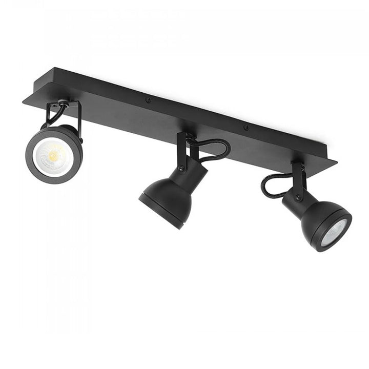 Reagan Bar Spotlight Triple in Black or White