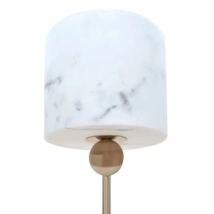 Saratoga Floor Lamp in Black or Brass