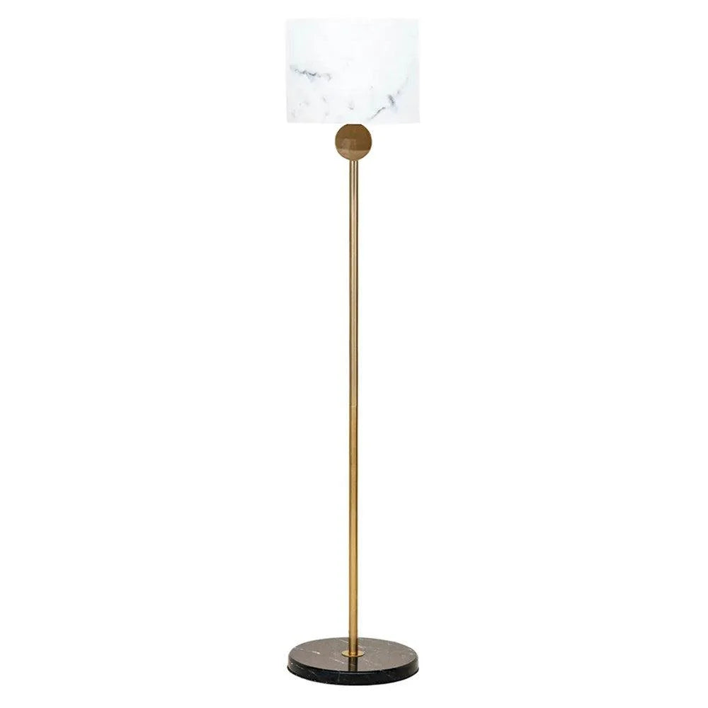 Saratoga Floor Lamp in Black or Brass