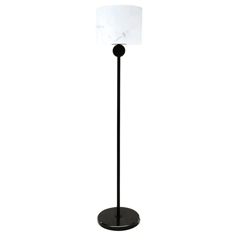 Saratoga Floor Lamp in Black or Brass