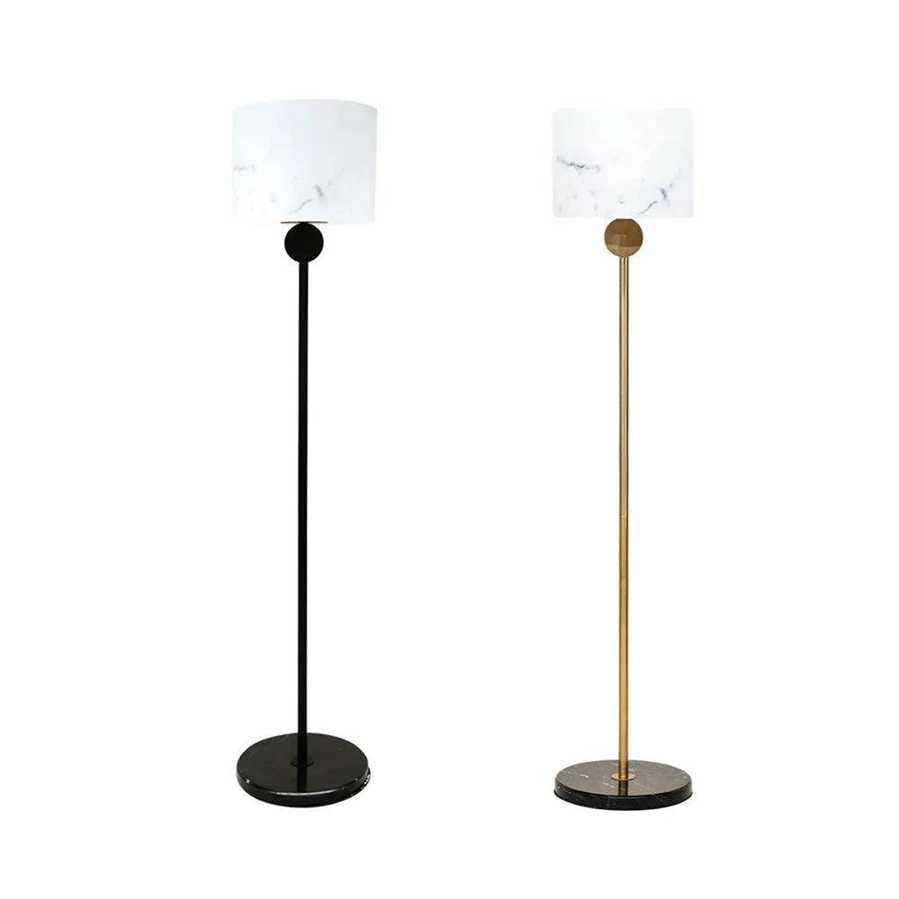 Saratoga Floor Lamp in Black or Brass