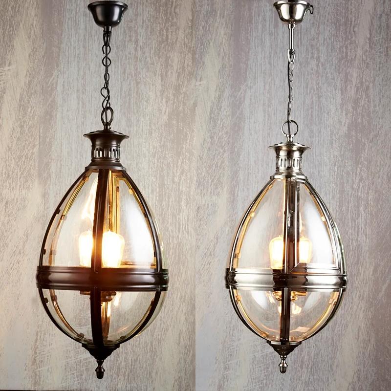 Saville Chandelier 3x60w E27 in Nickel or Bronze