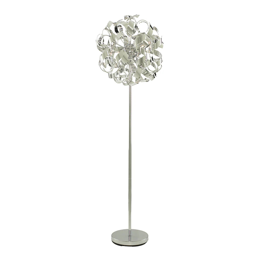 Showstopper Decorative Floor Lamp 4Lt in Chrome