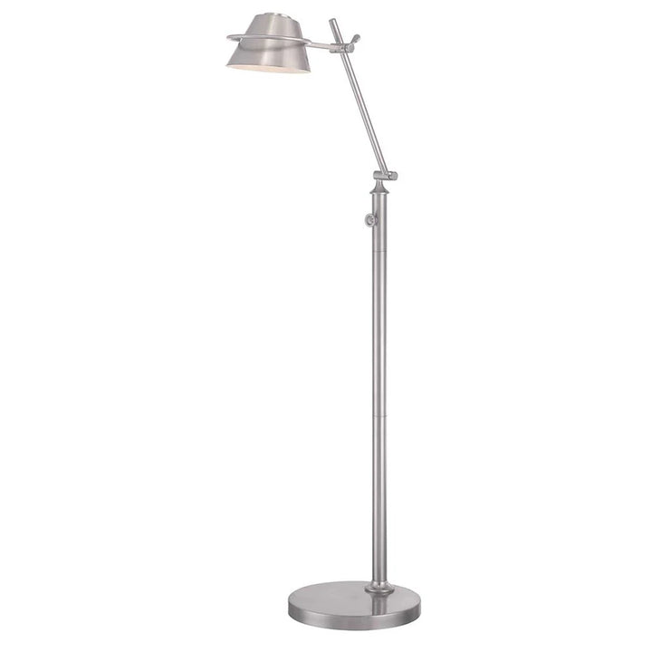 Spencer LED Floor Lamp in Brushed Nickel