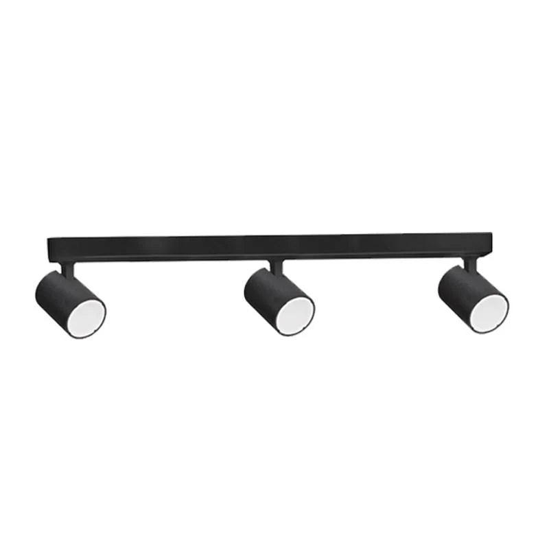 Spot indoor Surface Mounted Bar LED Spot Light 3xGU10 w/ Adjustable Heads in Matte Black or Matte White