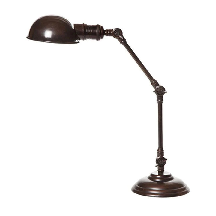 Stamford Desk Lamp in Different Colours Emac & Lawton Lighting - ELPIM59166AB, ELPIM59166AS, ELPIM59166FLBR