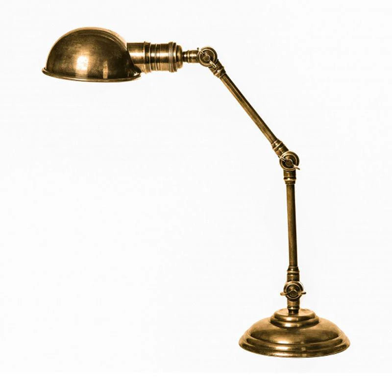 Stamford Desk Lamp in Different Colours Emac & Lawton Lighting - ELPIM59166AB, ELPIM59166AS, ELPIM59166FLBR