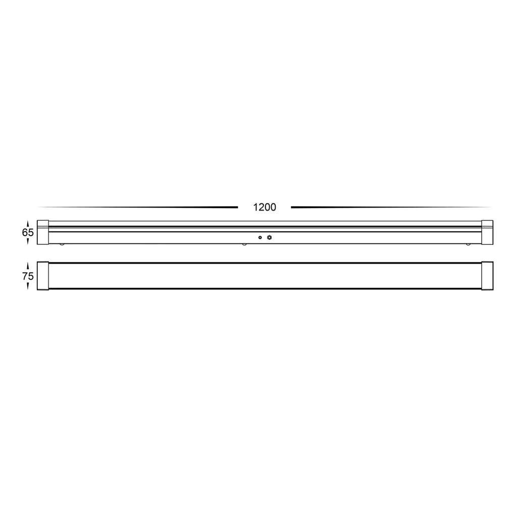 LED Batten Light CCT 20w/40w in White