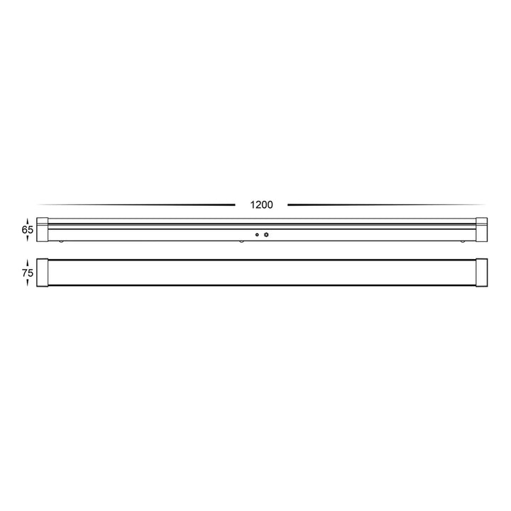 LED Batten Light CCT 20w/40w in White