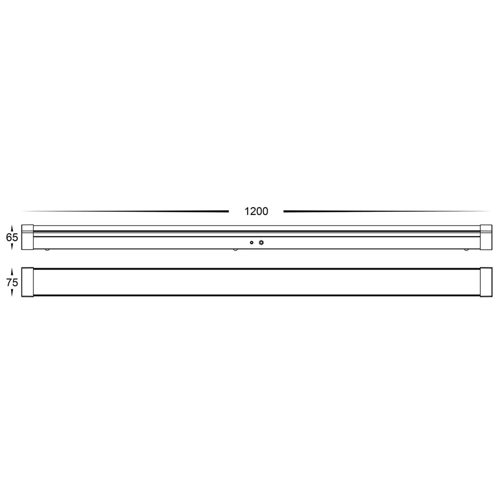 LED Emergency Batten Light CCT 20w/40w in White